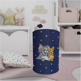 Mekta Home Tom ve Jery Desenli Bebek ve Çocuk Odası Oyuncak Sepeti
