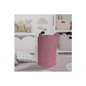 Mekta Home Yıldız Renkli Desenli Bebek ve Çocuk Odası Oyuncak Sepeti