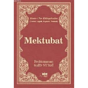 MEKTUBAT (ÇANTA BOY) RISALE-I NUR KÜLLIYATINDAN LÜGATLI, KAYNAKLI, İNDEKSLI - BEDIÜZZAMAN SAID NURSI