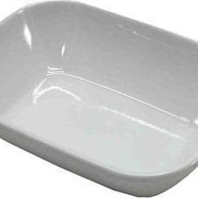 Melamin 030 12 cm Kare Kayık Garnitür Tabak