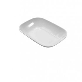Melamin 031 14 cm Akel Kare Kayık Garnitür Tabak