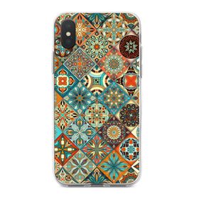Melefoni 6253 Apple iPhone Xs Patchwork Serisi Londyn Kılıf