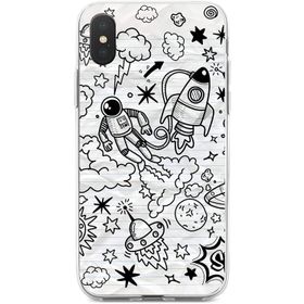 Melefoni 6282 Apple iPhone Xs Space Serisi Leila Kılıf
