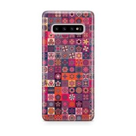 Melefoni 9392 Samsung Galaxy S10 Patchwork Serisi Fiona Kılıf