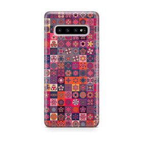 Melefoni 9392 Samsung Galaxy S10 Patchwork Serisi Fiona Kılıf