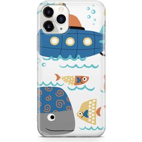 Melefoni Apple iPhone 11 Pro Max Fishie Serisi Emilia Cep Telefonu Kılıfı