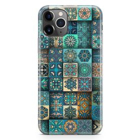 Melefoni Apple iPhone 11 Pro Max Patchwork Serisi Eloise Cep Telefonu Kılıfı