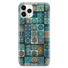 Melefoni Apple iPhone 11 Pro Max Patchwork Serisi Eloise Cep Telefonu Kılıfı