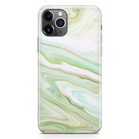 Melefoni Apple iPhone 11 Pro Max Sweet Dreams Serisi Yeşil Beyaz Cep Telefonu Kılıfı