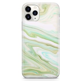 Melefoni Apple iPhone 11 Pro Max Sweet Dreams Serisi Yeşil Beyaz Cep Telefonu Kılıfı