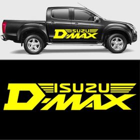 Melek Pazarı S1734 Isuzu D-Max Sticker off Road Sarı 40x8 cm Oto Sticker