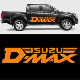 Melek Pazarı S1734 Isuzu D-Max Sticker off Road Turuncu 30x6 cm Oto Sticker