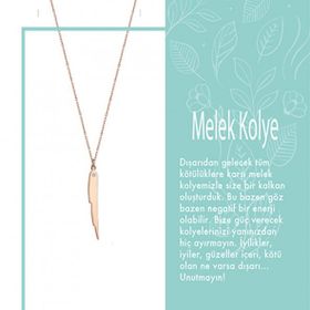 Melek Pırlanta Kolye