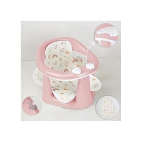 Meleni Baby Pembe 2'li Bebek Banyo Minderi ve Oturak Seti