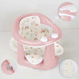 Meleni Baby Pembe 2'li Bebek Banyo Minderi ve Oturak Seti