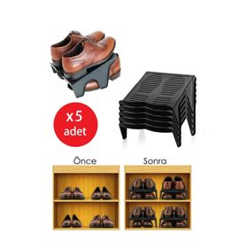 Meleni Home 10'lu Çiftli Ayakkabı Düzenleyici