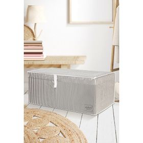 Meleni Home 70 x 40 x 30 cm Gri Hurç Saklama Kutusu