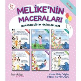 Melike'nin Maceraları 6'lı Pedagojik Eğitim Hikayeleri Seti - Fazilet Seyitoğlu