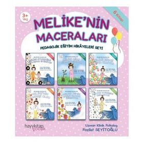 Melike'nin Maceraları 6'lı Pedagojik Eğitim Hikayeleri Seti - Fazilet Seyitoğlu