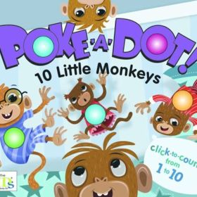 Melissa and Doug Poke-A-Dot İnteraktif Kitap - 10 Little Monkeys