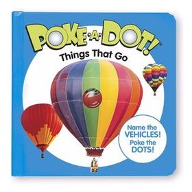 Melissa and Doug Poke-A-Dot İnteraktif Kitap - Things That Go