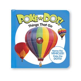 Melissa and Doug Poke-A-Dot İnteraktif Kitap - Things That Go