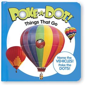 Melissa and Doug Poke-A-Dot İnteraktif Kitap - Things That Go