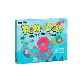Melissa and Doug Poke-A-Dot İnteraktif Kitap - Who's in The Ocean