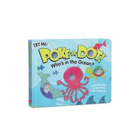 Melissa and Doug Poke-A-Dot İnteraktif Kitap - Who's in The Ocean