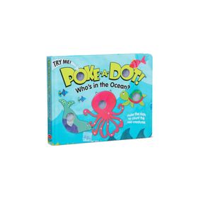 Melissa and Doug Poke-A-Dot İnteraktif Kitap - Who's in The Ocean