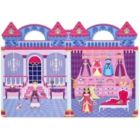Melissa & Doug 19100 Tekrar Kullanılabilir Prenses Köpük Çıkartma Oyun Seti