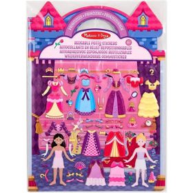 Melissa & Doug 19100 Tekrar Kullanılabilir Prenses Köpük Çıkartma Oyun Seti