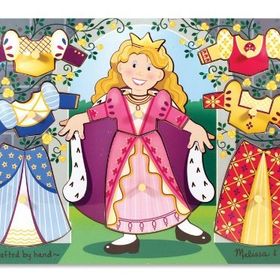 Melissa & Doug Ahşap Değış Tokuş Yapboz Prenses