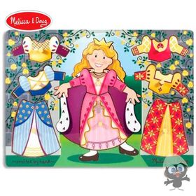 Melissa & Doug Ahşap Değış Tokuş Yapboz Prenses