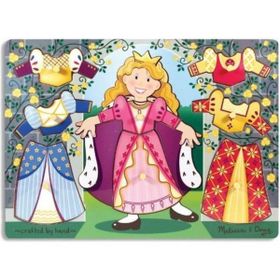 Melissa & Doug Ahşap Değış Tokuş Yapboz Prenses