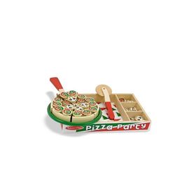 Melissa & Doug Ahsap Pizza Partisi