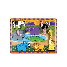 Melissa & Doug Ahşap Tombul Yapboz