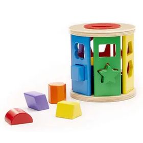 Melissa&Doug 19041 Match and Roll Shape Sorter