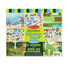 Melissa&Doug 3D Tak Çıkar Hayvanlar Çıkartma Kitabı