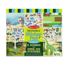 Melissa&Doug 3D Tak Çıkar Hayvanlar Çıkartma Kitabı