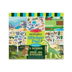 Melissa&Doug 3D Tak Çıkar Hayvanlar Çıkartma Kitabı