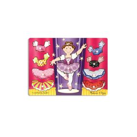 Melissa&Doug Ahşap Değiş Tokuş Balerin Yapboz