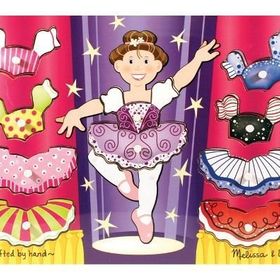 Melissa&Doug Ahşap Değiş Tokuş Balerin Yapboz