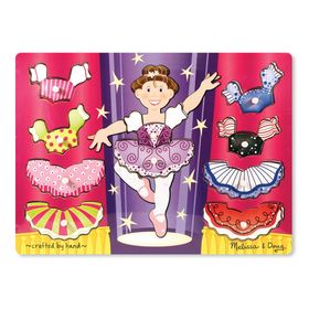 Melissa&Doug Ahşap Değiş Tokuş Balerin Yapboz