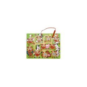 Melissa&Doug Ahşap Mıknatıslı Labirent Sayılar Yapboz