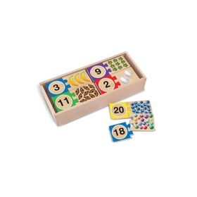Melissa&Doug Ahşap Sayılar Eşleştirme Yapbozu