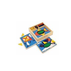 Melissa&Doug Ahşap Şekil Bulmaca