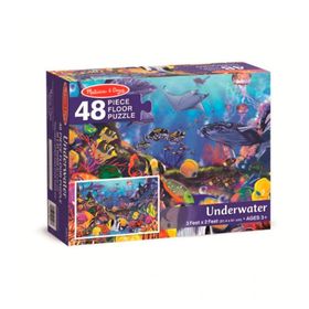 Melissa&Doug Deniz Altı 48 Parça 3+ Yaş Dev Yer Yapbozu