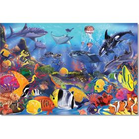 Melissa&Doug Dev Deniz Atı Yer Yapbozu
