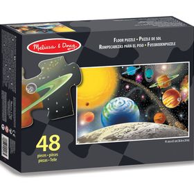Melissa&Doug Dev Yer Güneş Sistemi 48 parça Yapbozu